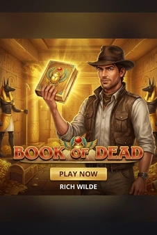 Portada del juego Book of Dead en Casumo