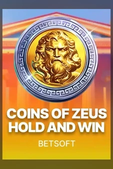 Portada de la tragaperras Coins of Zeus de 3 Oaks